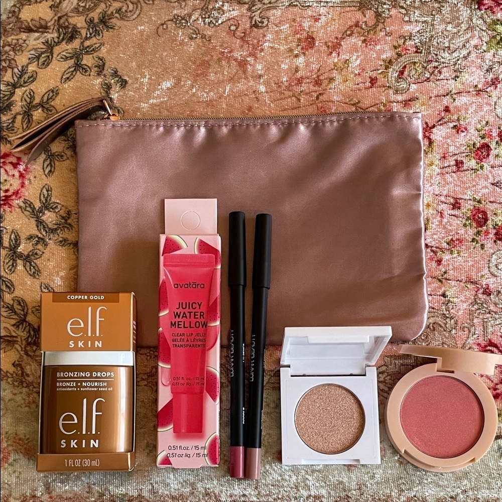 Variety Face/Lips Makeup bundle with Makeup bag|New!